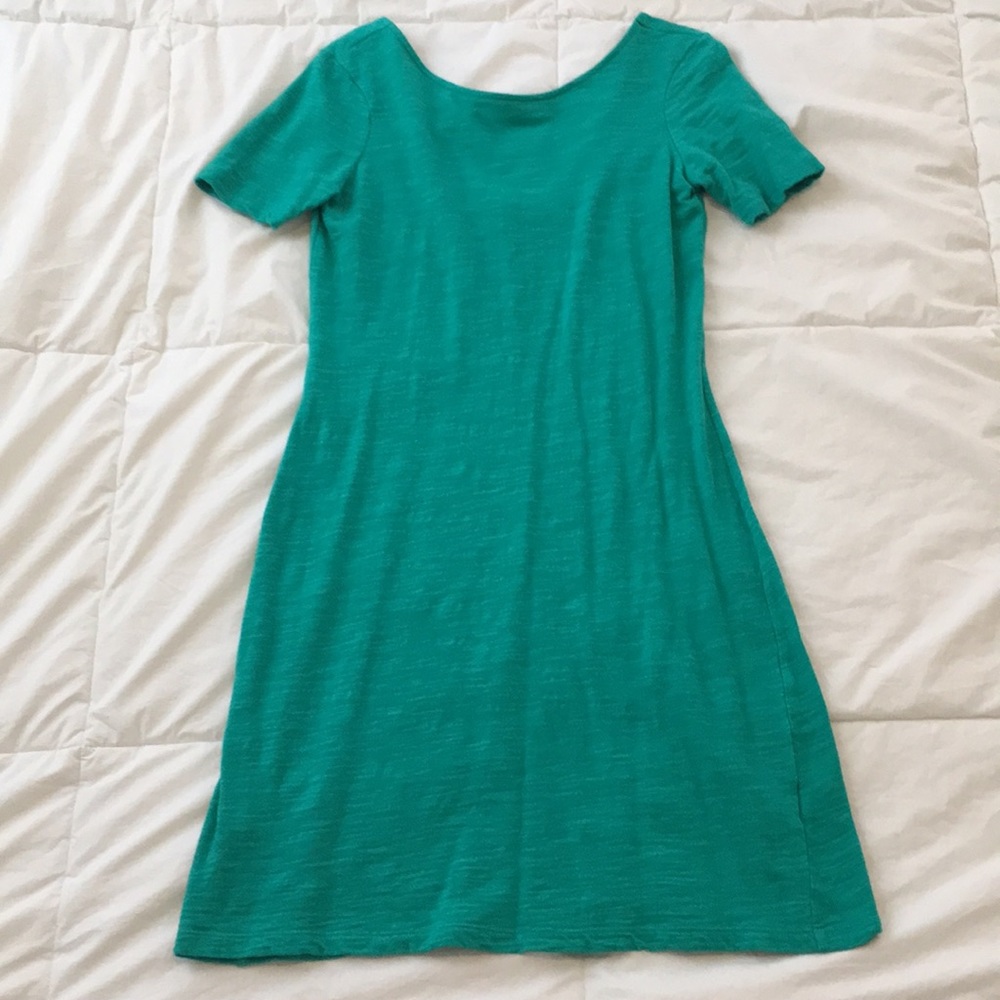 T-Shirt Dress Scoop Back